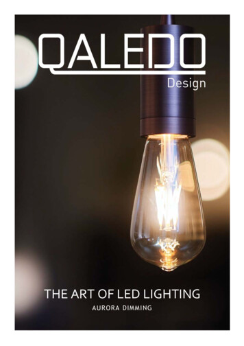 THE ART OF LED LIGHTING - Qaledo Design