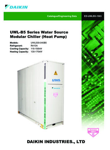 UWL-B5 Series Water Source Modular Chiller (Heat Pump)