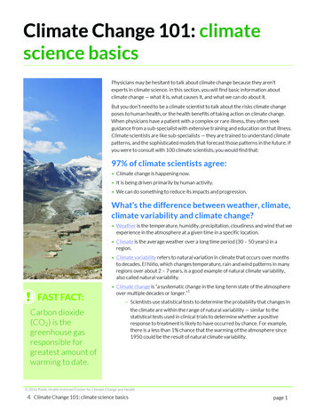 Climate Change 101: Climate Science Basics