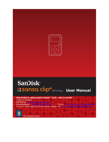 User Manual - SanDisk