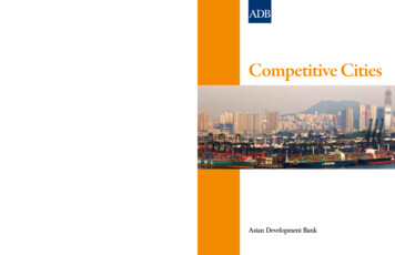 Competitve Cities: City Cluster Economic Development (Brochure)