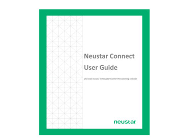 Neustar Connect User Guide