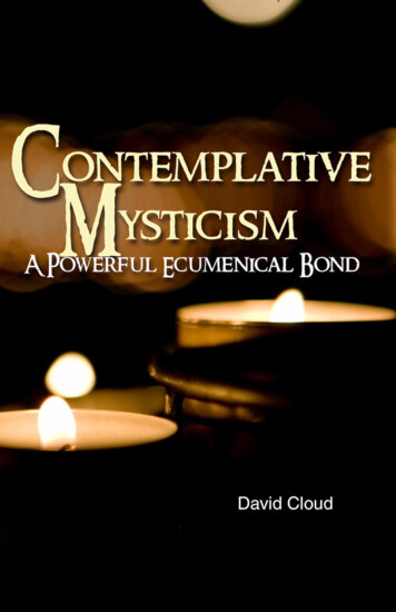 Contemplative Mysticism: A Powerful Ecumenical Bond