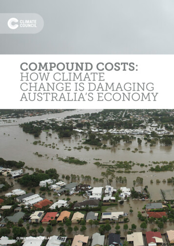 Compound Costs: How Climate Change Is Damaging Australia'S Economy