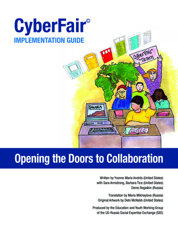 Opening The Doors To Collaboration - Global SchoolNet