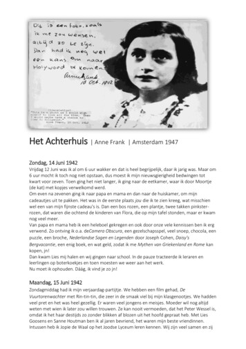 Het Achterhuis Anne Frank Amsterdam 1947