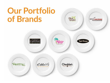 Our Portfolio Of Brands - Franchisedarden 