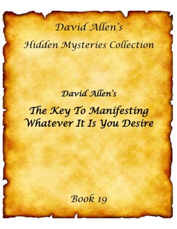 The Key To Manifesting Whatever It Is You Desire
