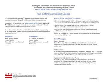 How To Renew An Existing License - Pearsonvue 