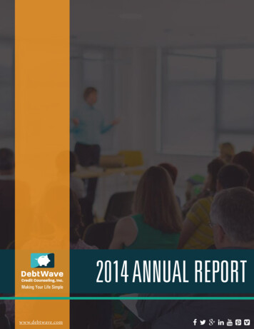 2014 ANNUAL REPORT - San Diego Financial Literacy Center