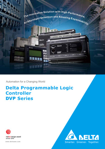 Delta Programmable Logic Controller DVP Series