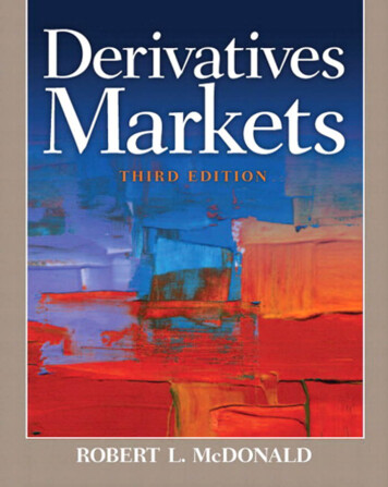 Derivatives Markets - Faculty.ksu.edu.sa