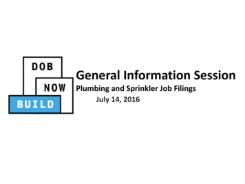 General Information Session - Nyc.gov