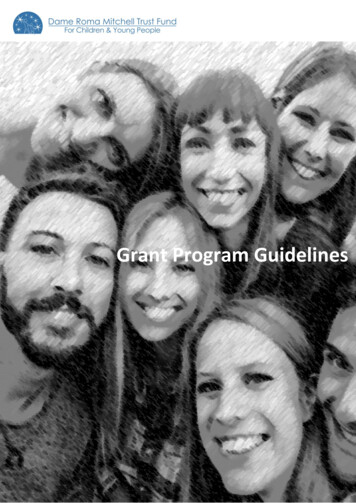 Grant Program Guidelines - South Australia