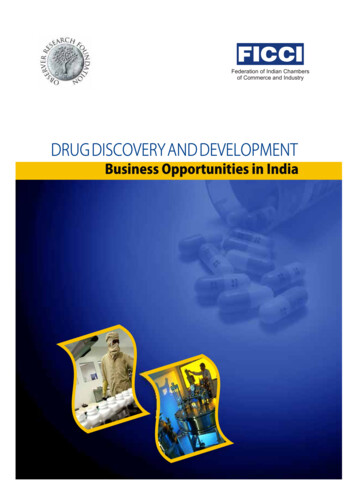 Drug Discovery And Development - Ficci