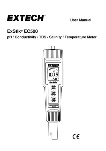 EC500 - Extech Instruments