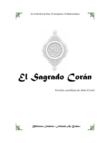 El Sagrado Corán - INICIO