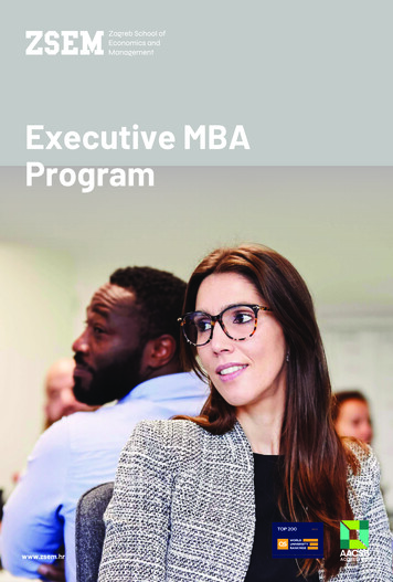 Executive MBA Program
