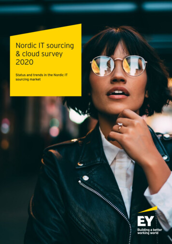EY Nordic IT Sourcing And Cloud Survey 2020