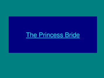 The Princess Bride - Quia