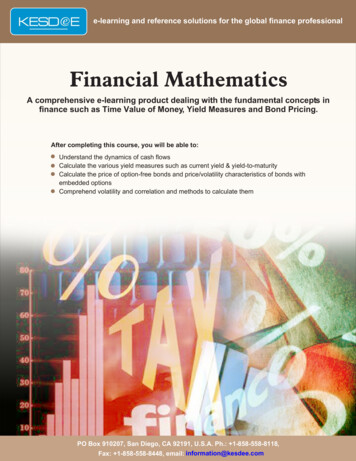 Financial Mathematics - KESDEE