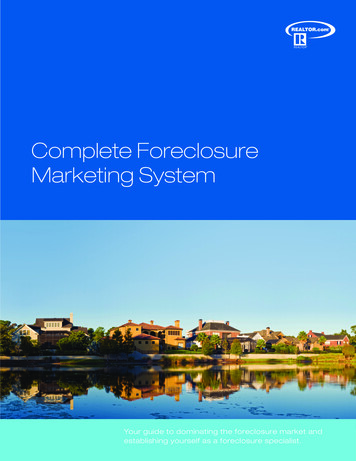 Complete Foreclosure Marketing System - Move