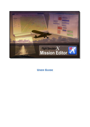 FSX Mission Editor - The Hangar