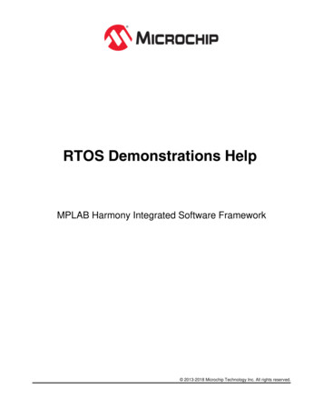 RTOS Demonstrations Help - Microchip Technology