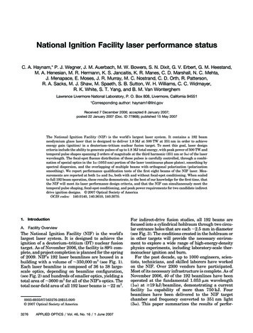 National Ignition Facility Laser Performance Status