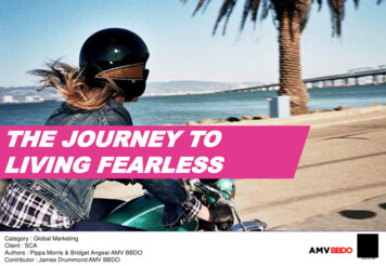 THE JOURNEY TO LIVING FEARLESS - Marketing Society