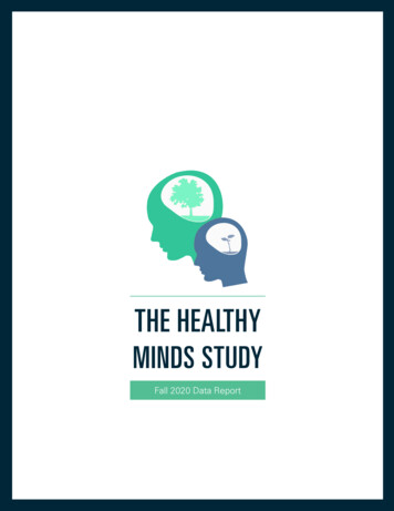 Fall 2020 Data Report - Healthy Minds Network