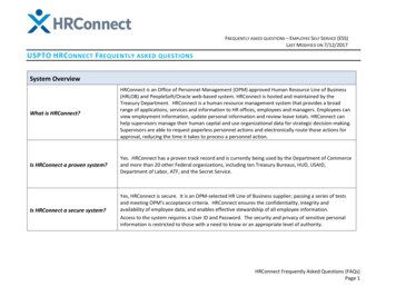 Ast Odified On Uspto Hrconnect Frequentlyasked Questions