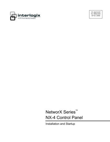 NetworX Series NX-4 Control Panel - Interlogix