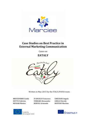 Case Studies On Best Practice In External Marketing Communication - MIND