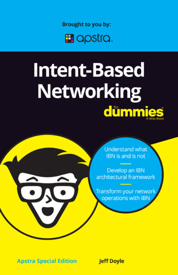 Intent-Based Networking For Dummies - Apstra