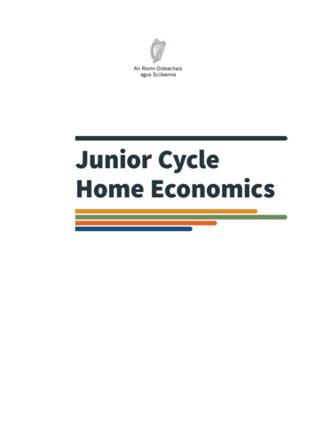 Junior Cycle Home Economics - Curriculum
