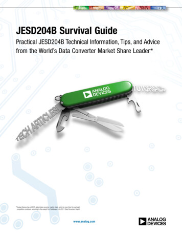 JESD204B Survival Guide - Analog Devices