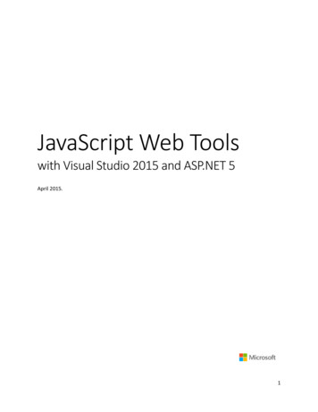 JavaScript Web Tools