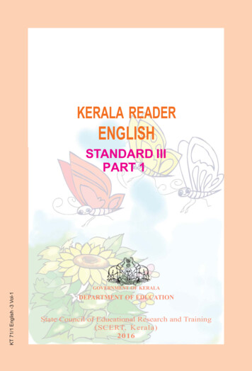 Kerala Reader English