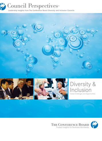 TCB Council Perspectives DiversityInclusion:Report Template