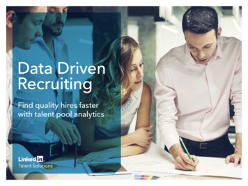 Data Driven Recruiting - LinkedIn