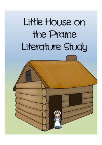 Little House On The Prairie Literature Study