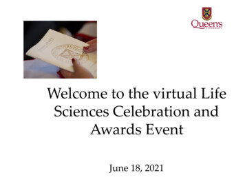 Welcome To The Virtual Life Sciences Celebration And Awards Event