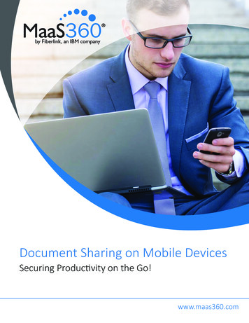 Document Sharing On Mobile Devices - Tech Orchard