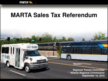 MARTA Sales Tax Referendum