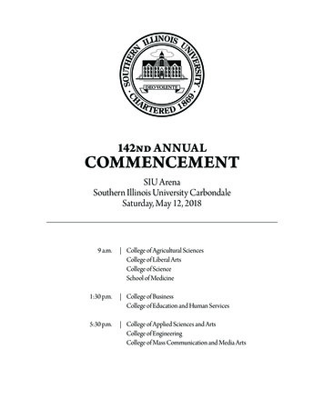 142nd ANNUAL COMMENCEMENT - University Commencement