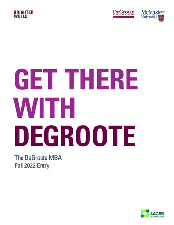 Get There With Degroote