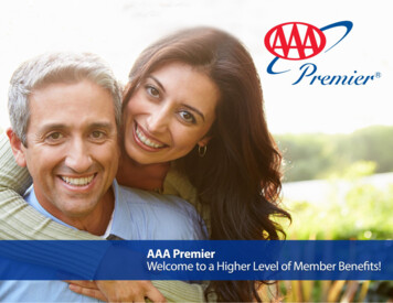 Welcome To A Higher Level Of Member Benefits! - AAA