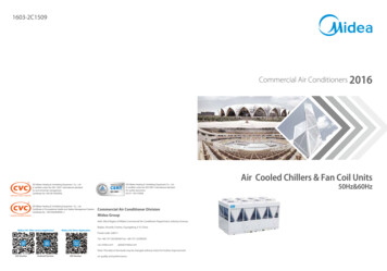 Air Cooled Chillers & Fan Coil Units - Midea