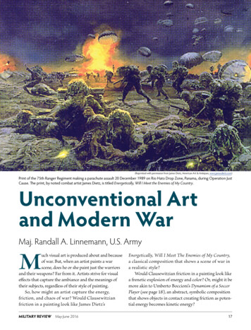 Unconventional Art And Modern War - Army University Press